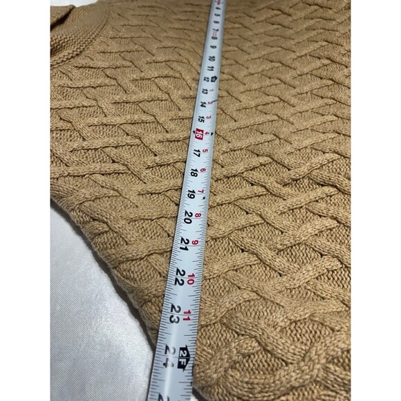 NWOT Massimo Dutti cable knit Poncho S - Picture 8 of 11